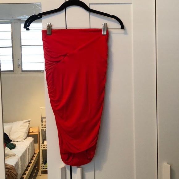 Red/Orange Pretty Skirt - Picture 1 of 5